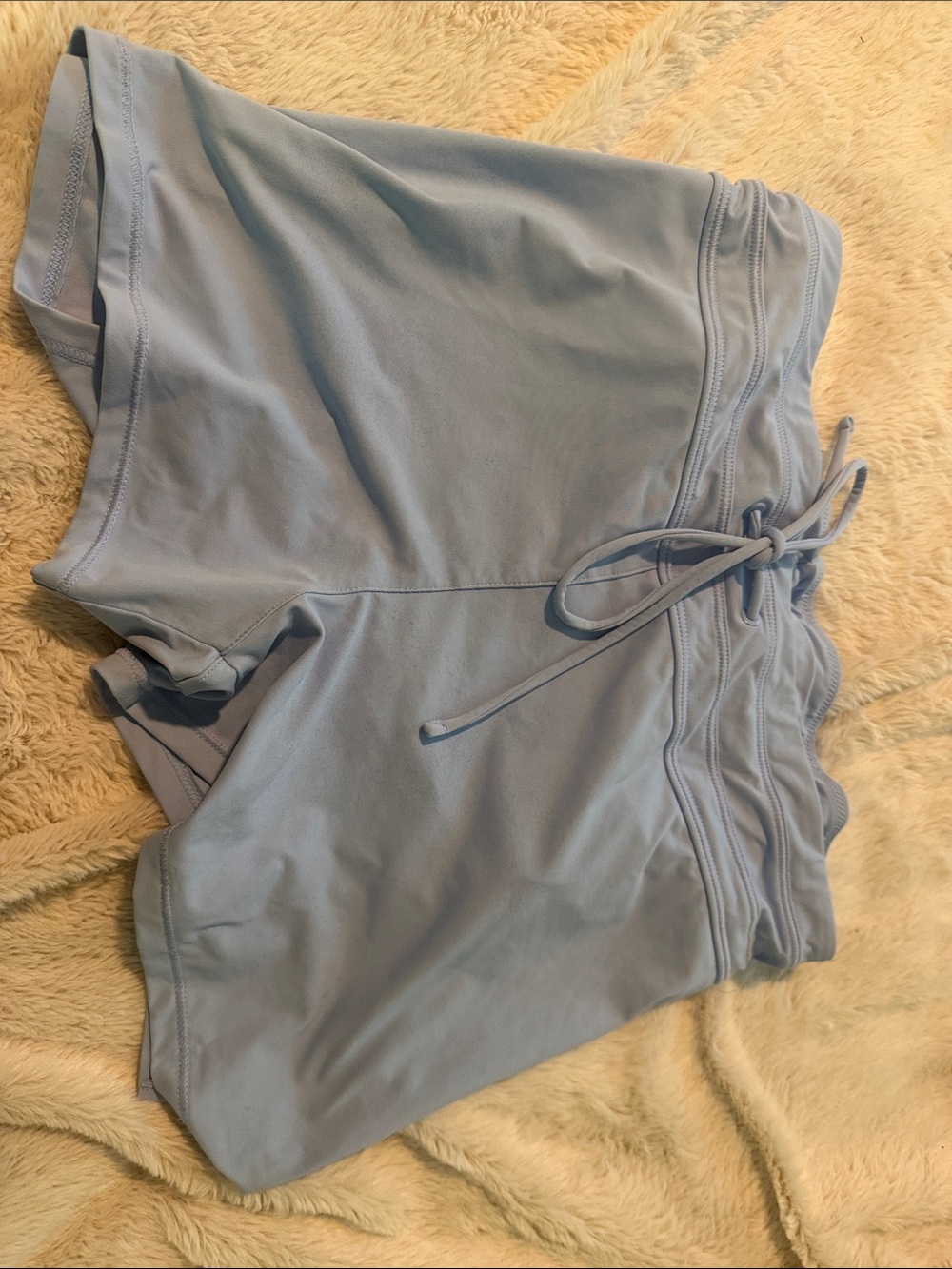Athleta Pale Blue Women's Swim surge shorts